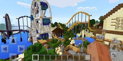 Attraction Park Minecraft map capture d'écran 2