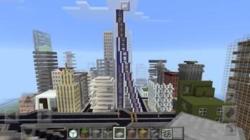 City Mega map for Minecraft capture d'écran 1