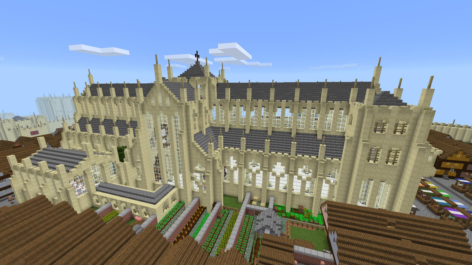 Minecraft medieval town map Minecraft medieval town map