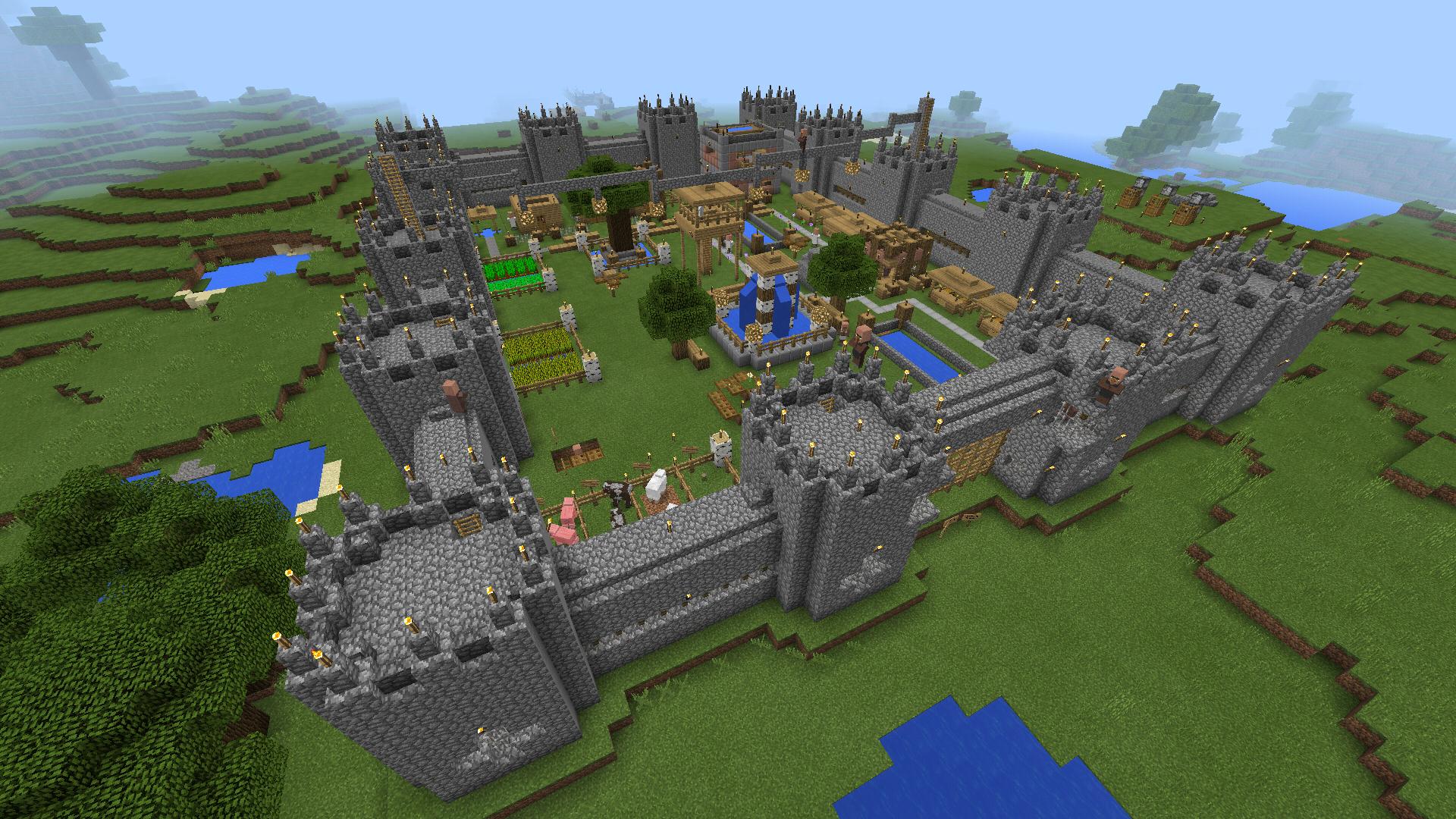 Giant Castle Minecraft Map For Android Apk Download