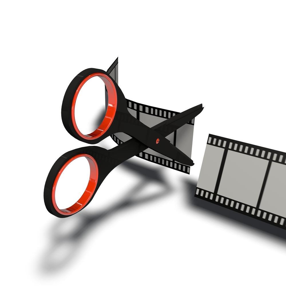 Movie cuts. Video Cutter андроид лого. Cut editing. Video editing symbole. Movie symbols illustration.