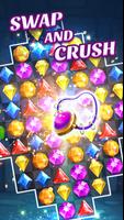 Crystal Crush Match 3 captura de pantalla 1