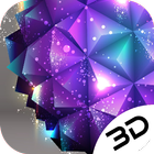 Crystal Glitter Power Ball Hd Live 3D Wallpaper icône