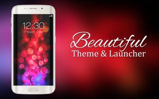 Beautiful Theme and Launcher स्क्रीनशॉट 1