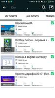 All Bitcoin events. Blockchain. ICO screenshot 3