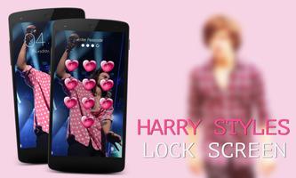 Harry Styls Lock Screen Affiche