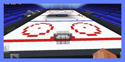 New Hockey Stadium 2018. Map for MCPE Affiche