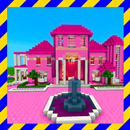 Super Pink house map for MCPE APK