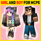 Girlfriend and Boyfriend mod for MCPE icône