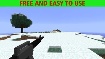 Guns Mod for Minecraft ảnh chụp màn hình 1