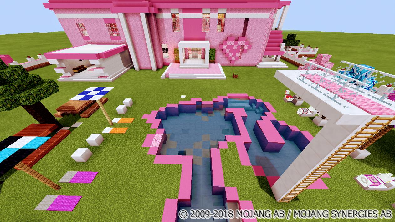 Pink House for Girls. 