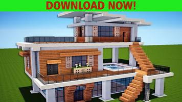 Modern House for Minecraft スクリーンショット 2