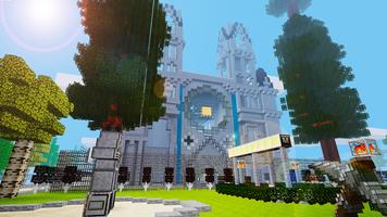 Craft Blocky World New Survival Adventure Games Affiche