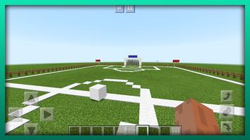 New Football Mini-Game. Map for MCPE Affiche