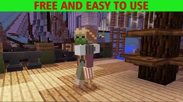 Zombie Mod for Minecraft captura de pantalla 1