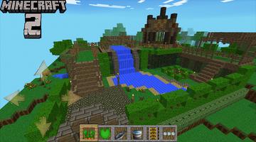 Max Craft Free Exploration Sandbox 2 Affiche