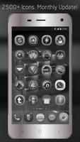 Black Silver Theme - Icon Pack screenshot 3