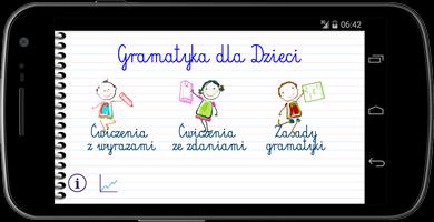 Gramatyka dla Dzieci poster