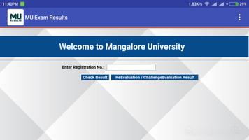 Mangalore University Results 截圖 2