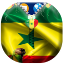 Senegal Flag Zipper Lock APK
