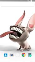 Crazy Dog Live Wallpaper captura de pantalla 3