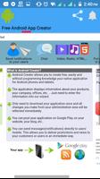 1 Schermata Create Android App Free