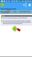 Create Android App Free اسکرین شاٹ 3