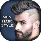 Men hairstyle set my face 2018 icône