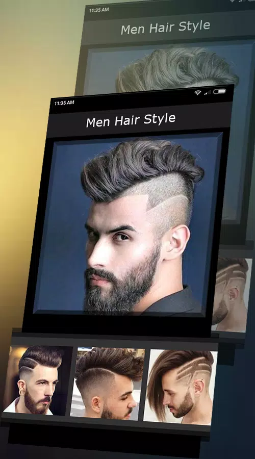 Men hairstyle set my face 2018 APK pour Android Télécharger