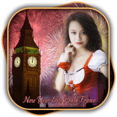 New Year Eve Photo Frame icon