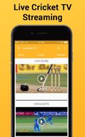 Live Cricket Streaming - HD Video capture d'écran 1
