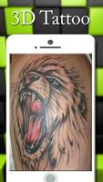 3D Tattoo Sticker Maker ảnh chụp màn hình 2