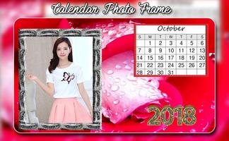 2018 Calendar Photo Frame Affiche