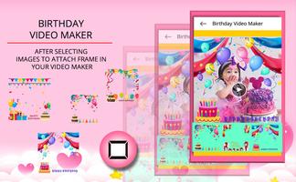 Birthday Video Maker 2018 ảnh chụp màn hình 2