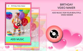 Birthday Video Maker 2018 ảnh chụp màn hình 3