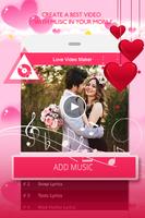 Love Video Maker With Music imagem de tela 2