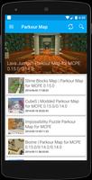 Parkour Maps for MCPE पोस्टर