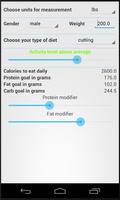 Macro Nutrition Calculator screenshot 1