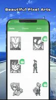 Anime & Manga - Color by Number Sandbox Pixel اسکرین شاٹ 1
