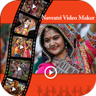 Navratri Music Video Maker With Photos icône