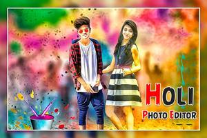 Holi Photo Frame 2018 Plakat