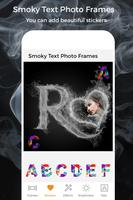 Smoky Text Photo Frame screenshot 2