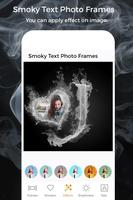 Smoky Text Photo Frame screenshot 3