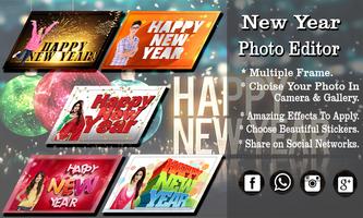 New Year Photo Editor Plakat