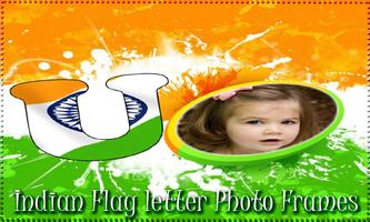 Indian Flag Letter Photo Frames captura de pantalla 3