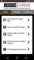 Creed Law Injury Help App capture d'écran 1