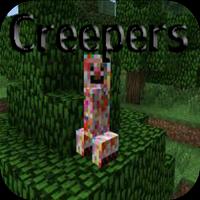 Creepers Mods for Minecraft PE Cartaz