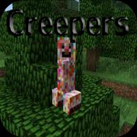 Creepers Mods for Minecraft PE 海報