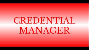 Credential Manager poster