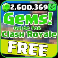 Tips for Clash Royale get :Gems, Chest, Cards Gold plakat